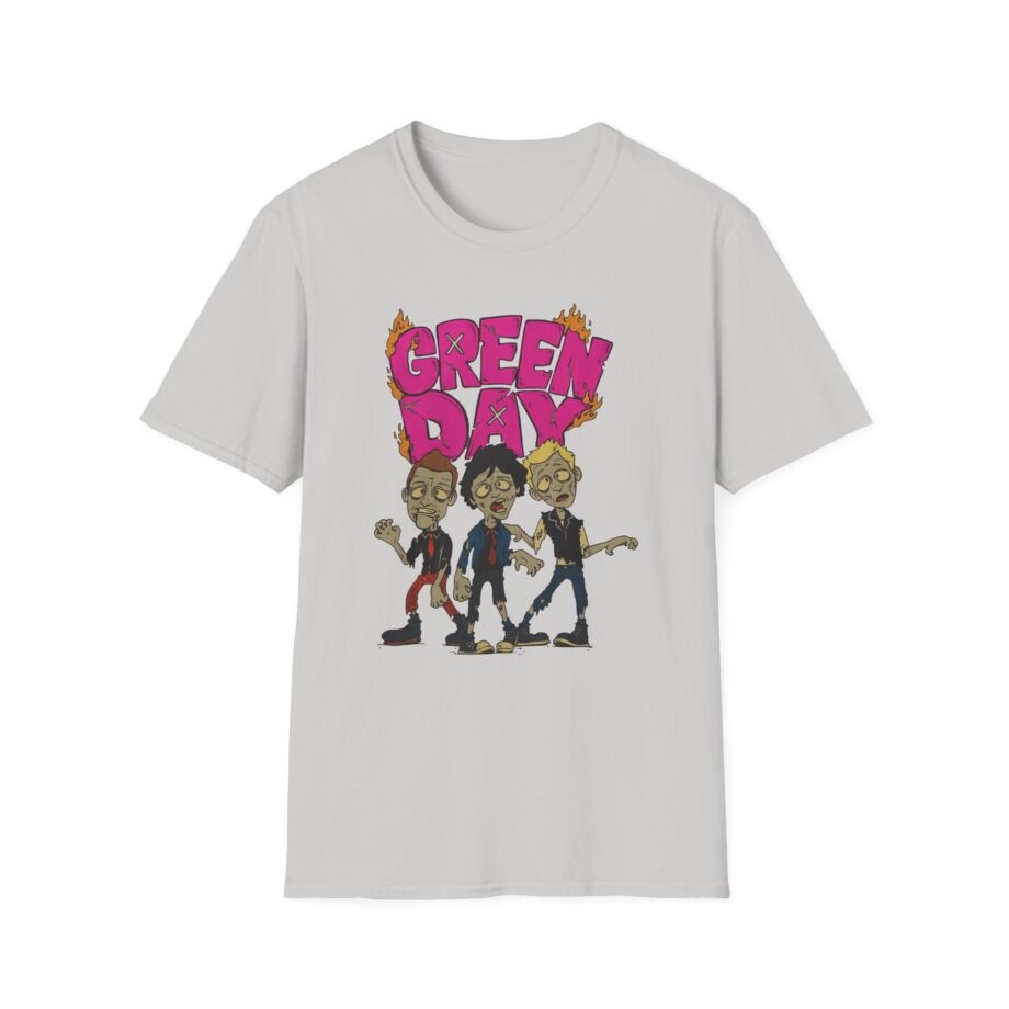 Green Day Walking Green Day Zombie Unisex Softstyle T-shirt