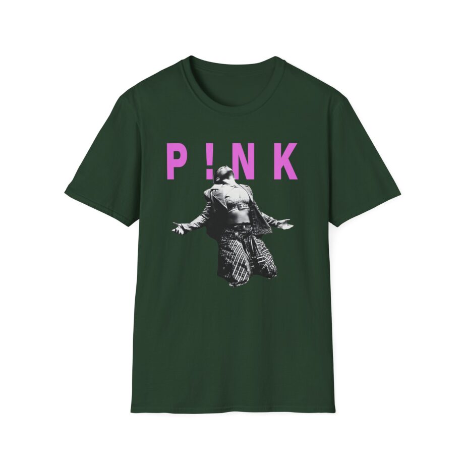 Pink Trustfall Praise Unisex Softstyle T-shirt