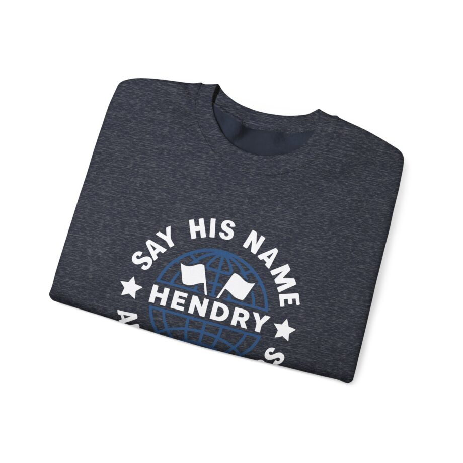 Say His Name Joe Hendry Unisex Heavy Blend™ Crewneck Sweatshirt