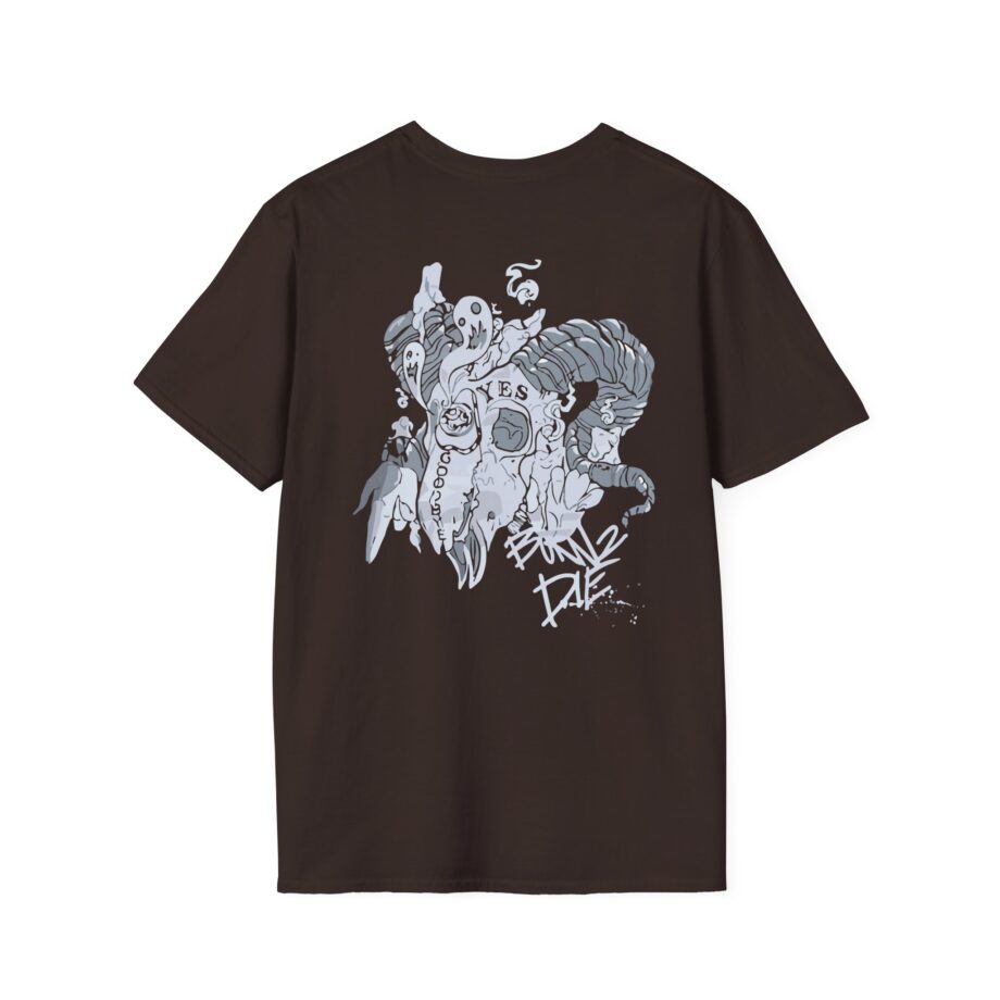 Ghastly Born 2 Die Unisex Softstyle T-Shirt