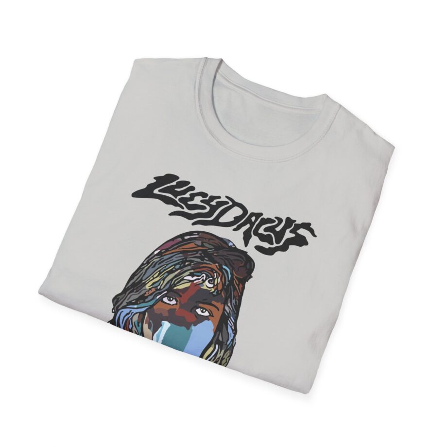 Lucy Dacus Portrait Baseball Raglan Unisex Softstyle T-Shirt