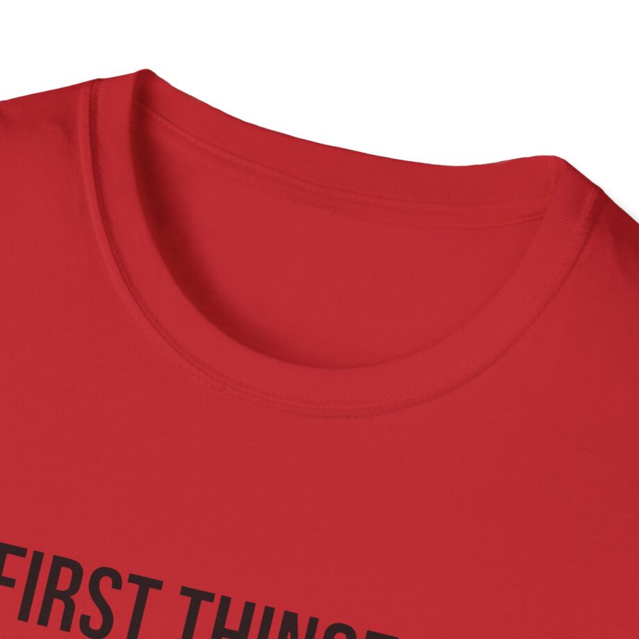 Katie Van Slyke First Thingz First  Unisex Softstyle T-shirt
