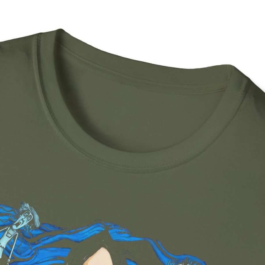 Coraline Spiral Tunnel Character Unisex Softstyle T-shirt