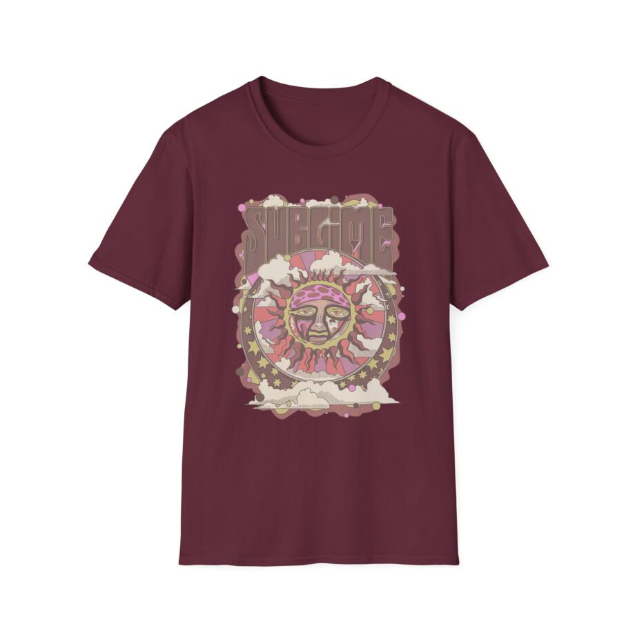 Sublime Trippy Sun Unisex Softstyle T-shirt
