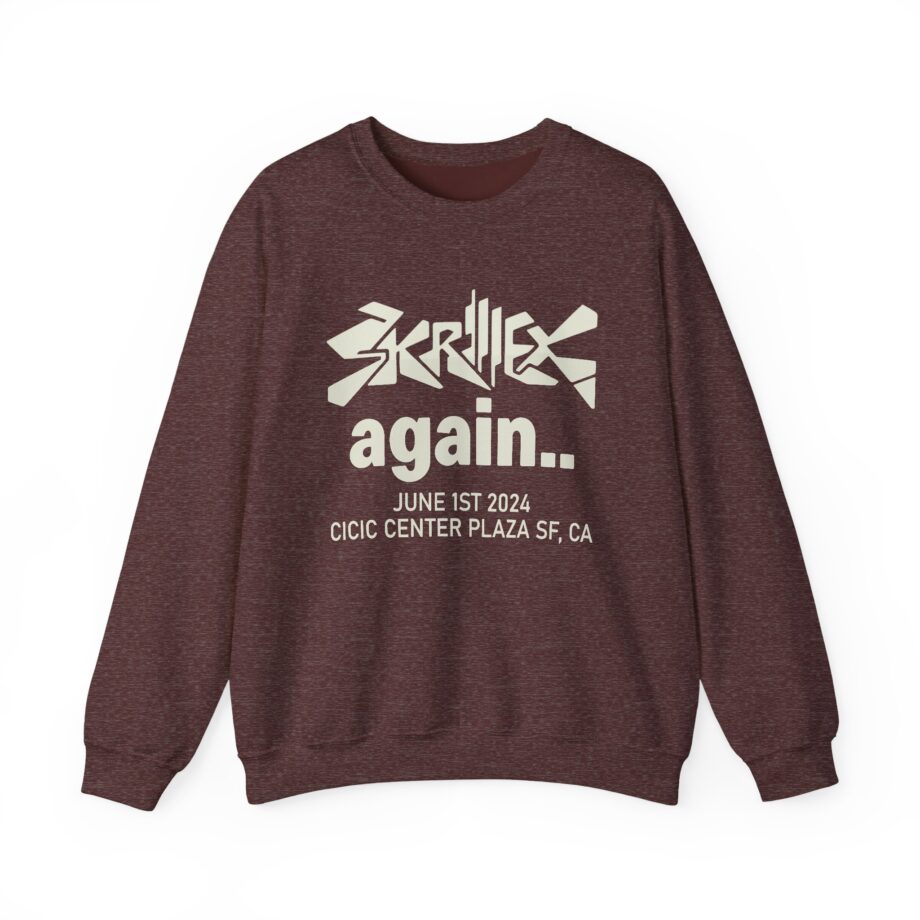 Skrillex Fred Again Civic Center Unisex Heavy Blend™ Crewneck Sweatshirt