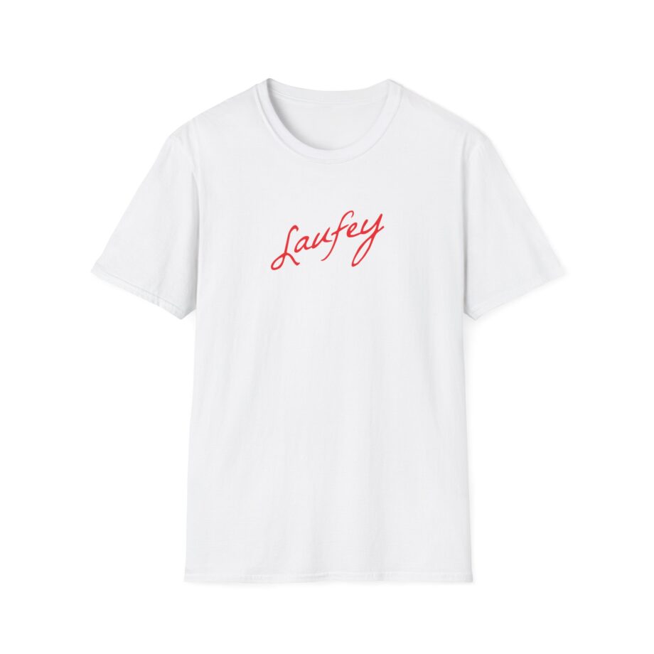 Laufey Embroidered Signature Unisex Softstyle T-Shirt