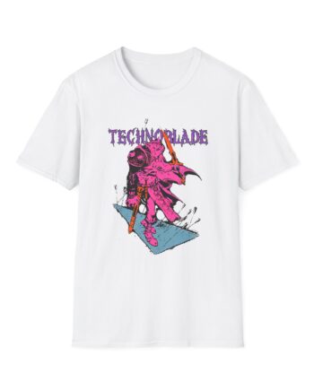 Technoblade Blood God Unisex Softstyle T-shirt