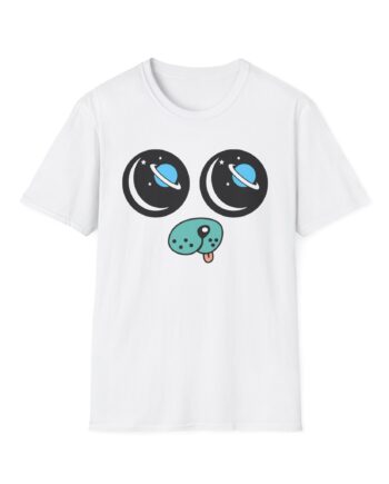 Dantdm Saturn Eyes Pug Face Unisex Softstyle T-shirt