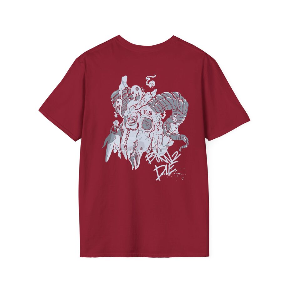 Ghastly Born 2 Die Unisex Softstyle T-Shirt