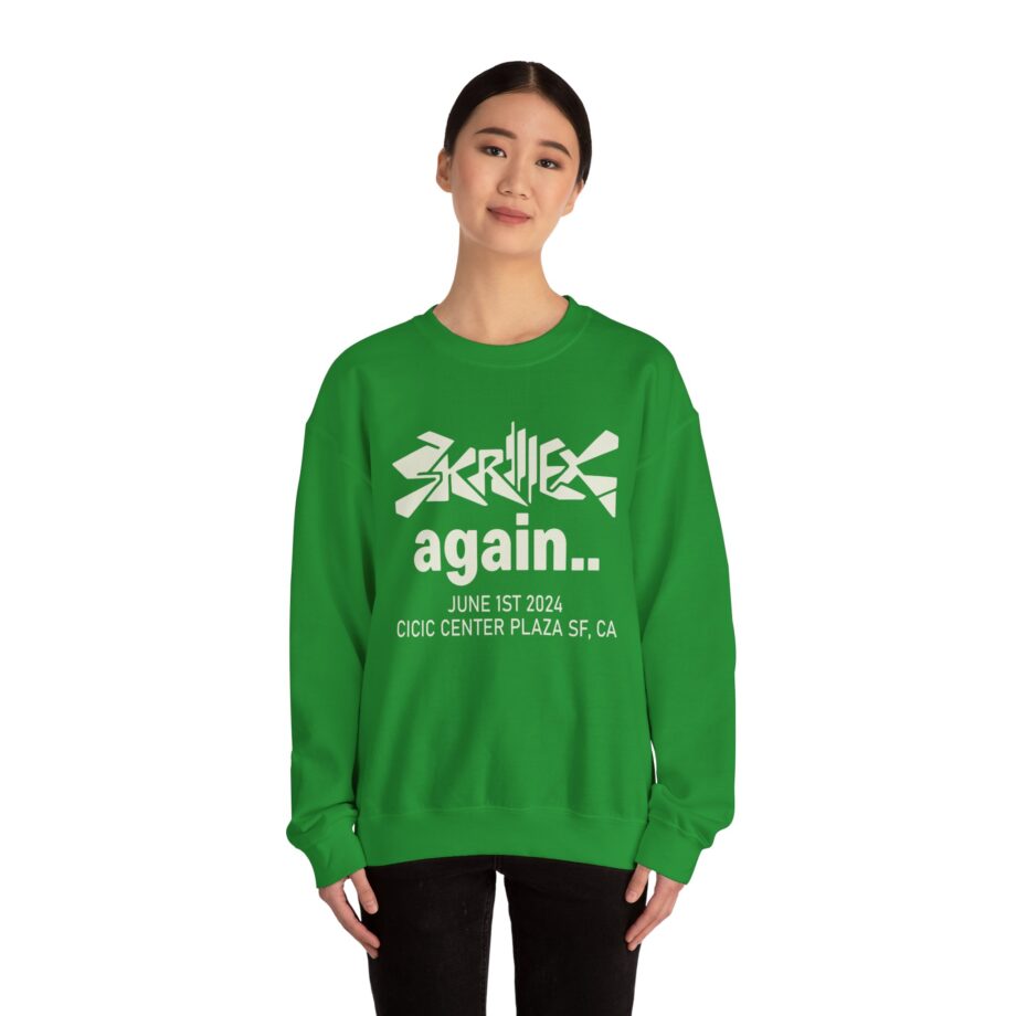 Skrillex Fred Again Civic Center Unisex Heavy Blend™ Crewneck Sweatshirt