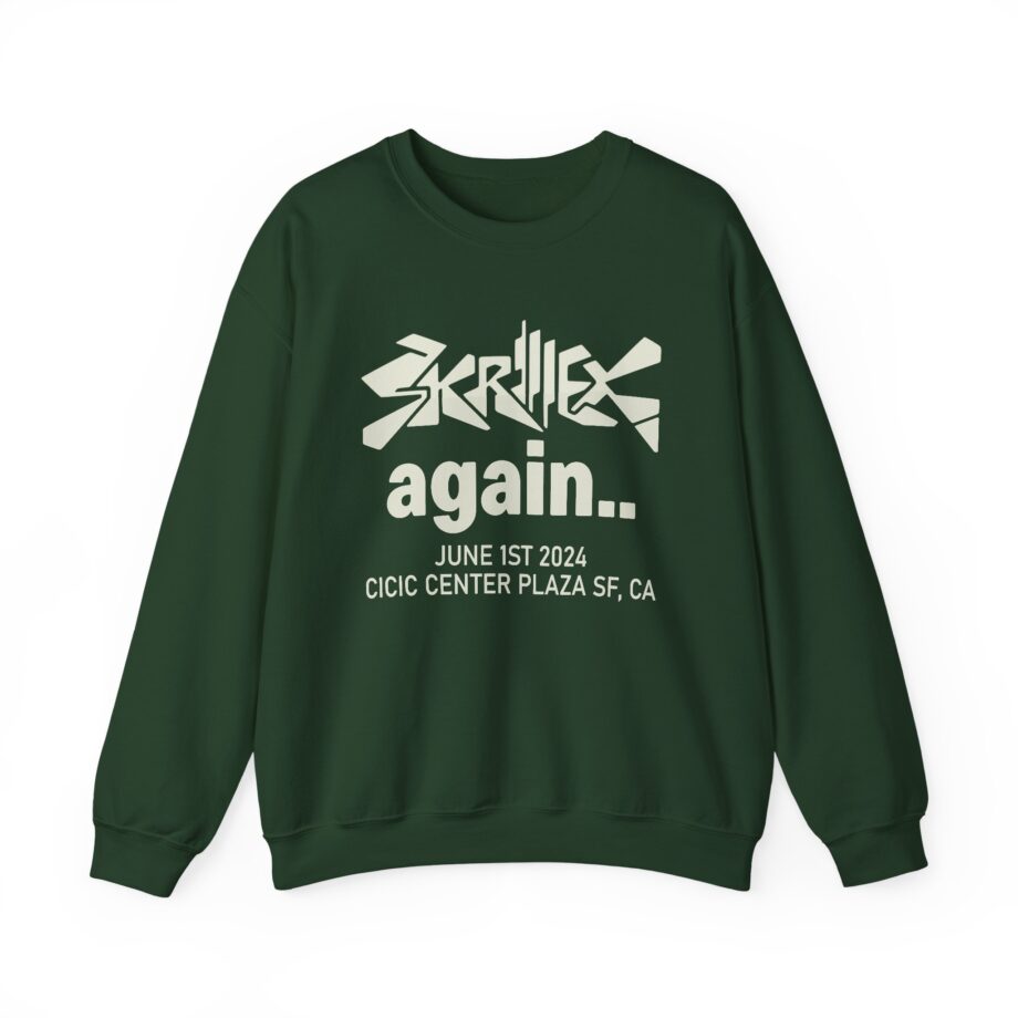 Skrillex Fred Again Civic Center Unisex Heavy Blend™ Crewneck Sweatshirt