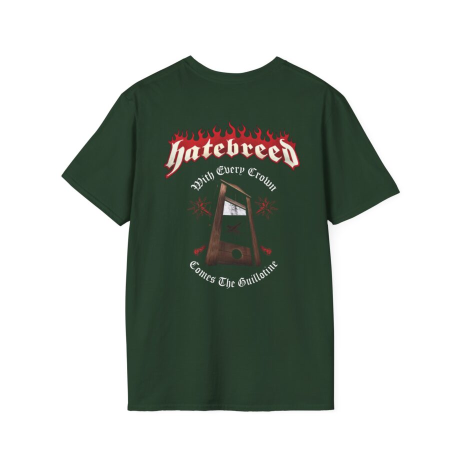 Hatebreed With Every Crown Comes the Guillotine Unisex Softstyle T-Shirt