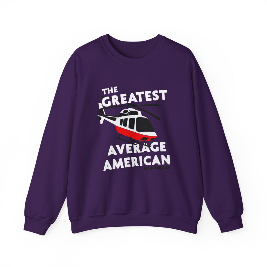 The Greatest Average American Nate Bargatze Unisex Heavy Blend™ Crewneck Sweatshirt