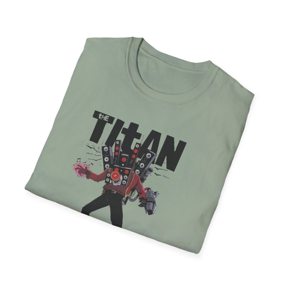 Dafuqboom Titan Speakerman High Voltage Unisex Softstyle T-Shirt