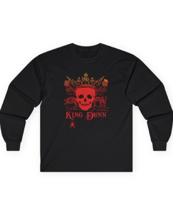 Melvins King Dunn Crown Skull Unisex Ultra Cotton Long Sleeve Tee