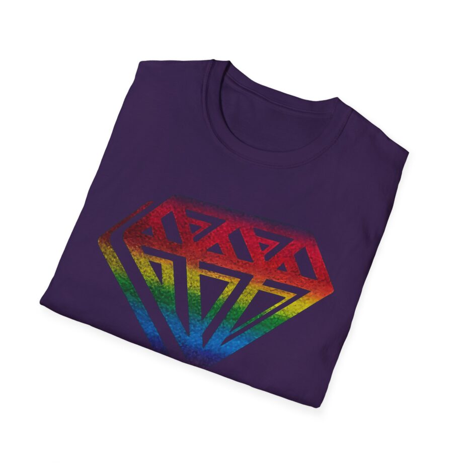 Dan Tdm Graffiti Rainbow Unisex Softstyle T-shirt