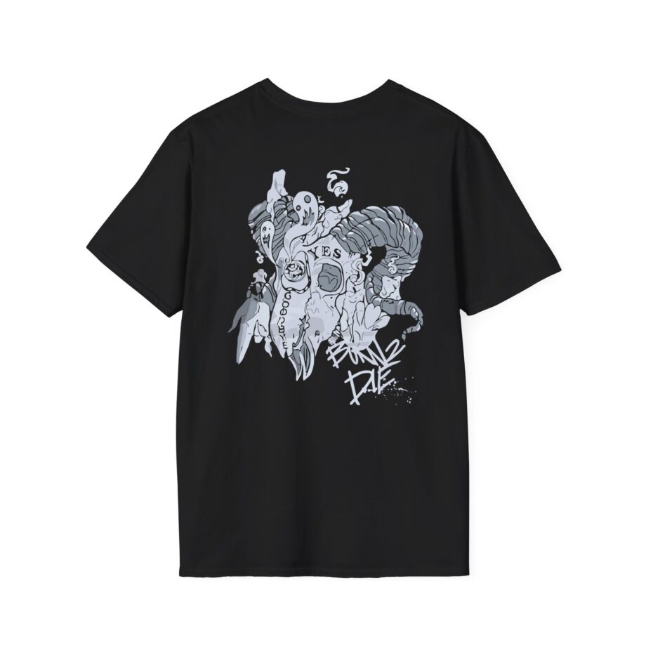 Ghastly Born 2 Die Unisex Softstyle T-Shirt