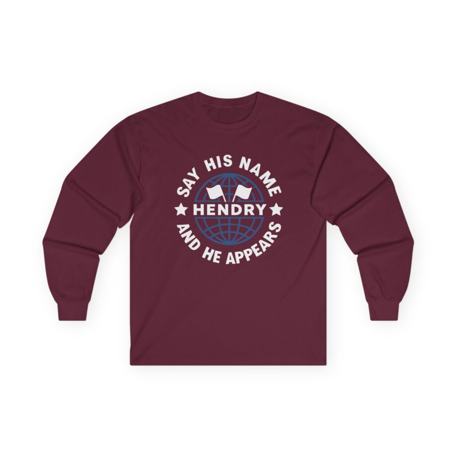 Say His Name Joe Hendry Unisex Ultra Cotton Long Sleeve Tee
