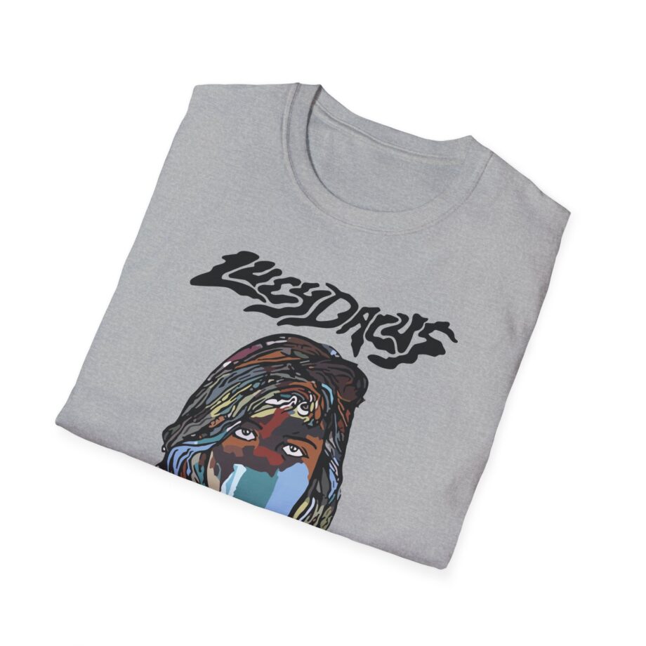 Lucy Dacus Portrait Baseball Raglan Unisex Softstyle T-Shirt