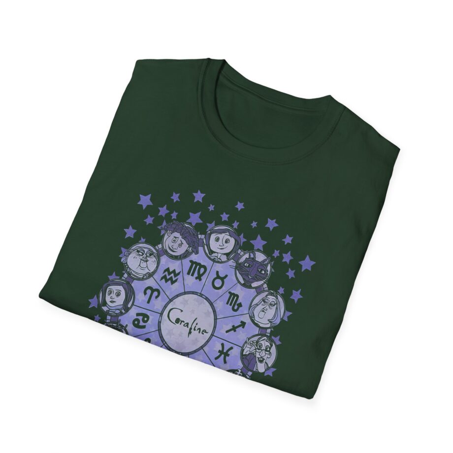 Coraline Astrological Chart Unisex Softstyle T-shirt