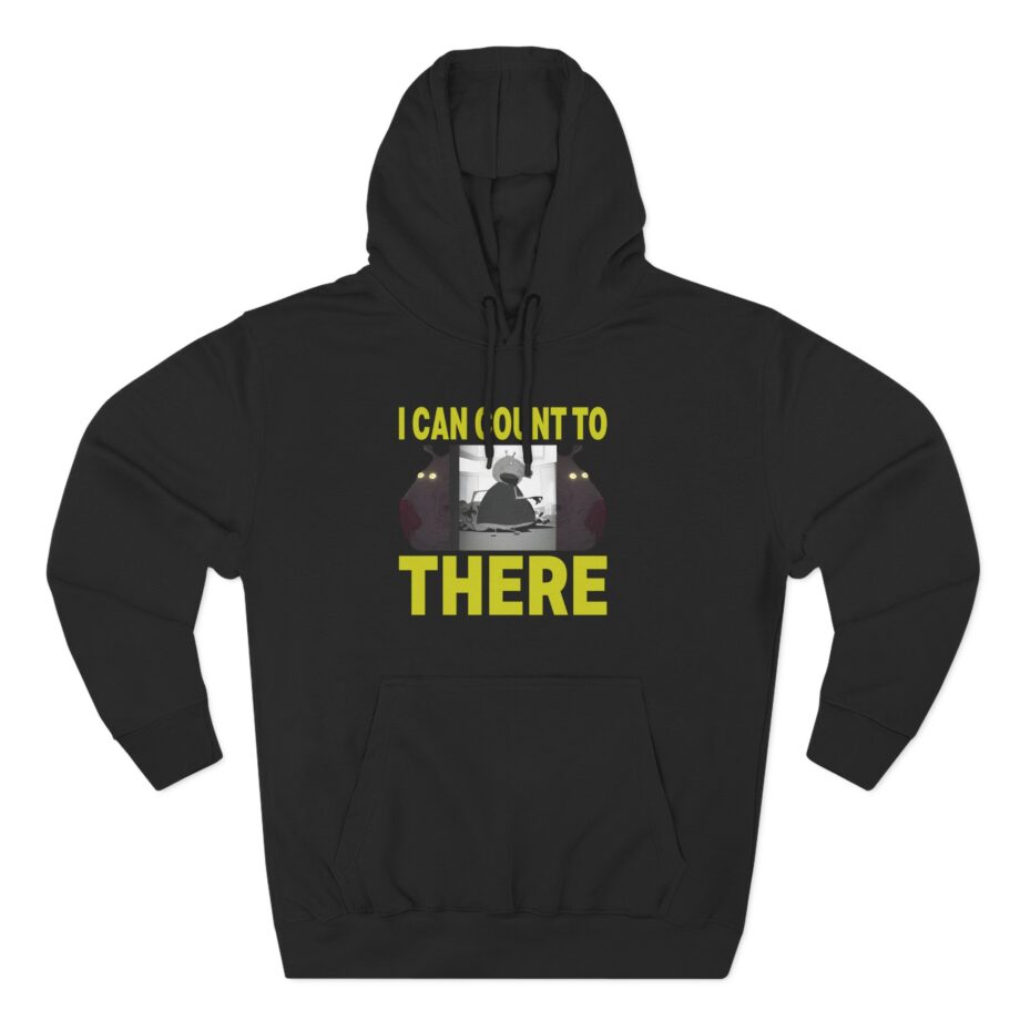 Papa Meat  Three-Panel Fleece Hoodie