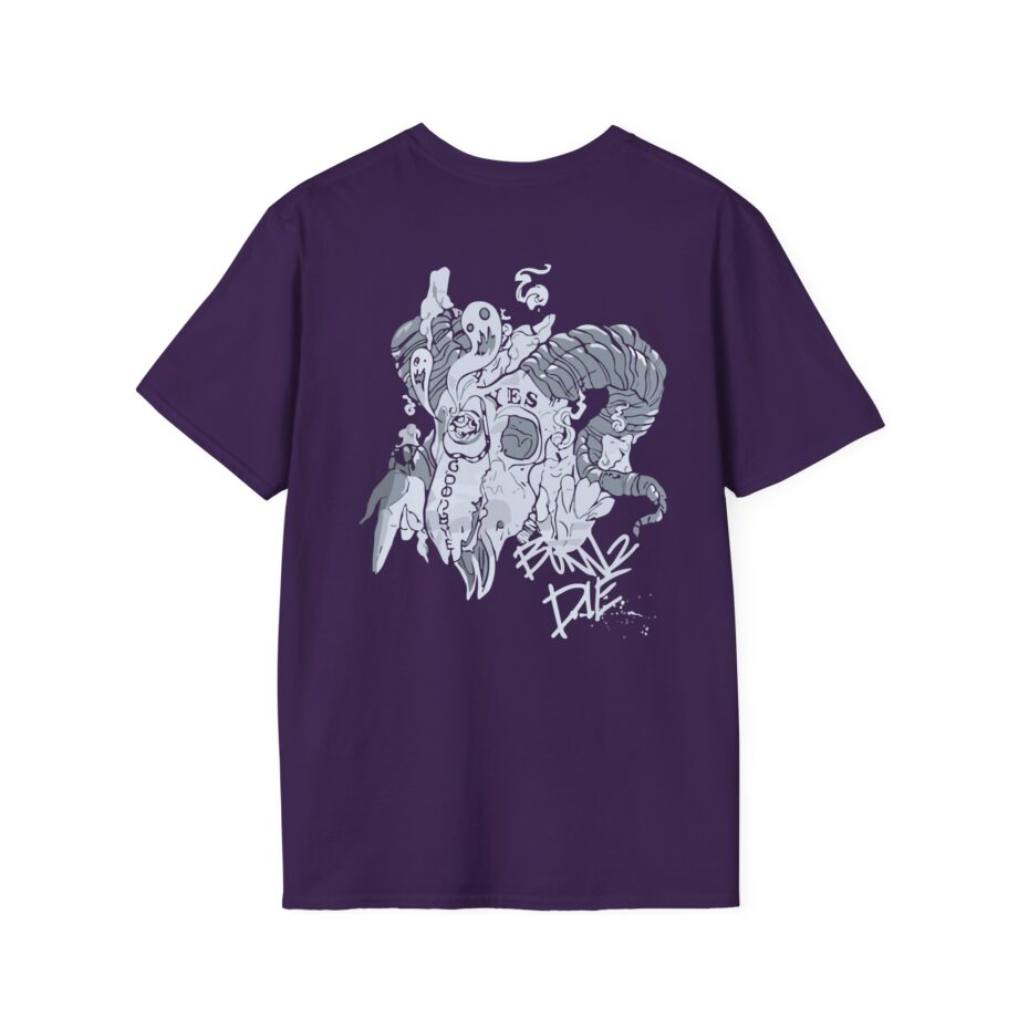 Ghastly Born 2 Die Unisex Softstyle T-Shirt