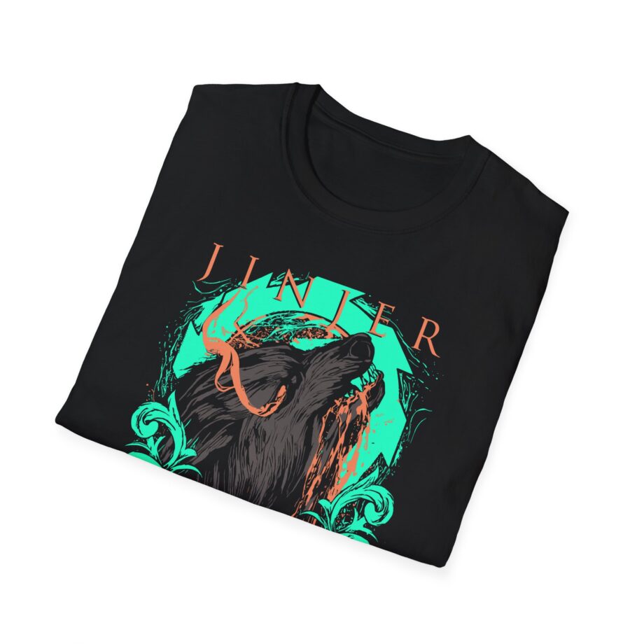 Jinjer Wolflower  Unisex Softstyle T-shirt