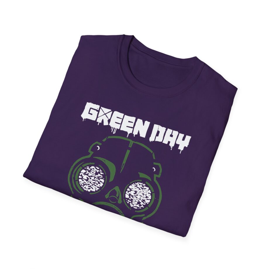 Green Day Gas Mask Unisex Softstyle T-shirt