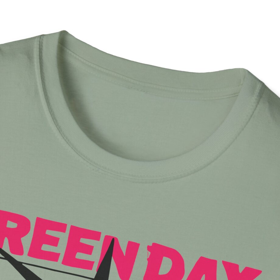 Green Day Lady Liberty Unisex Softstyle T-shirt