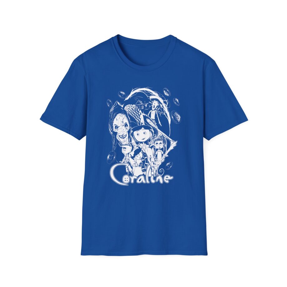 Coraline Group Buttons Unisex Softstyle T-shirt