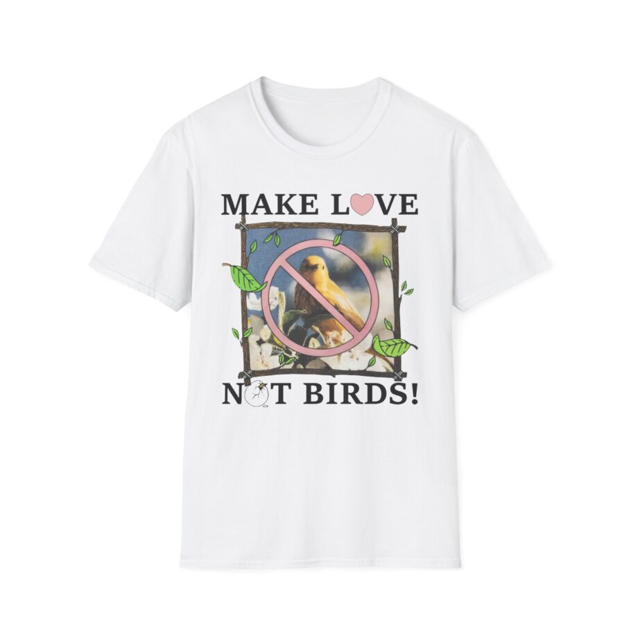 Birds Arent Real Unisex Softstyle T-shirt
