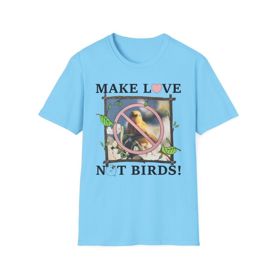 Birds Arent Real Unisex Softstyle T-shirt
