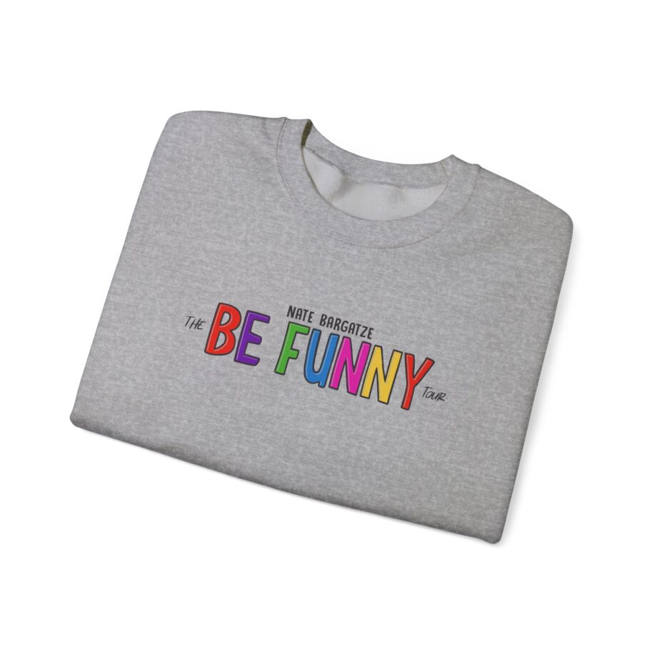 Nate Bargatze the Be Funny Tour Unisex Heavy Blend™ Crewneck Sweatshirt