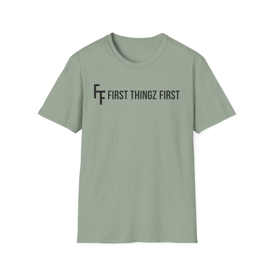 Katie Van Slyke First Thingz First  Unisex Softstyle T-shirt