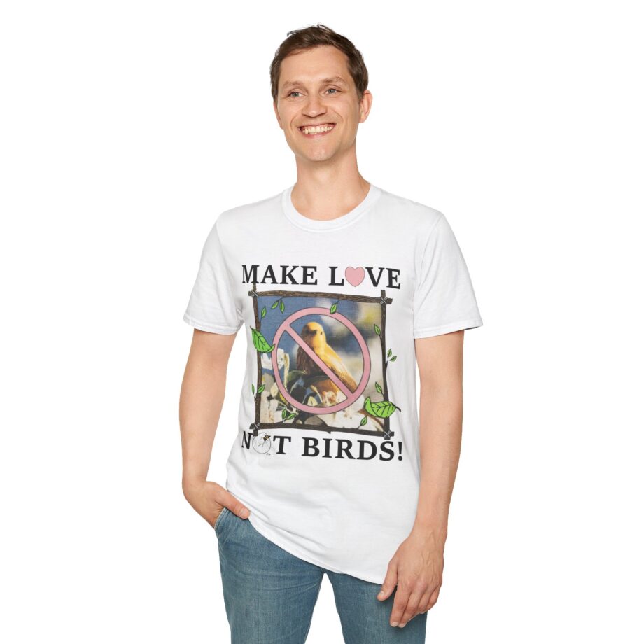 Birds Arent Real Unisex Softstyle T-shirt