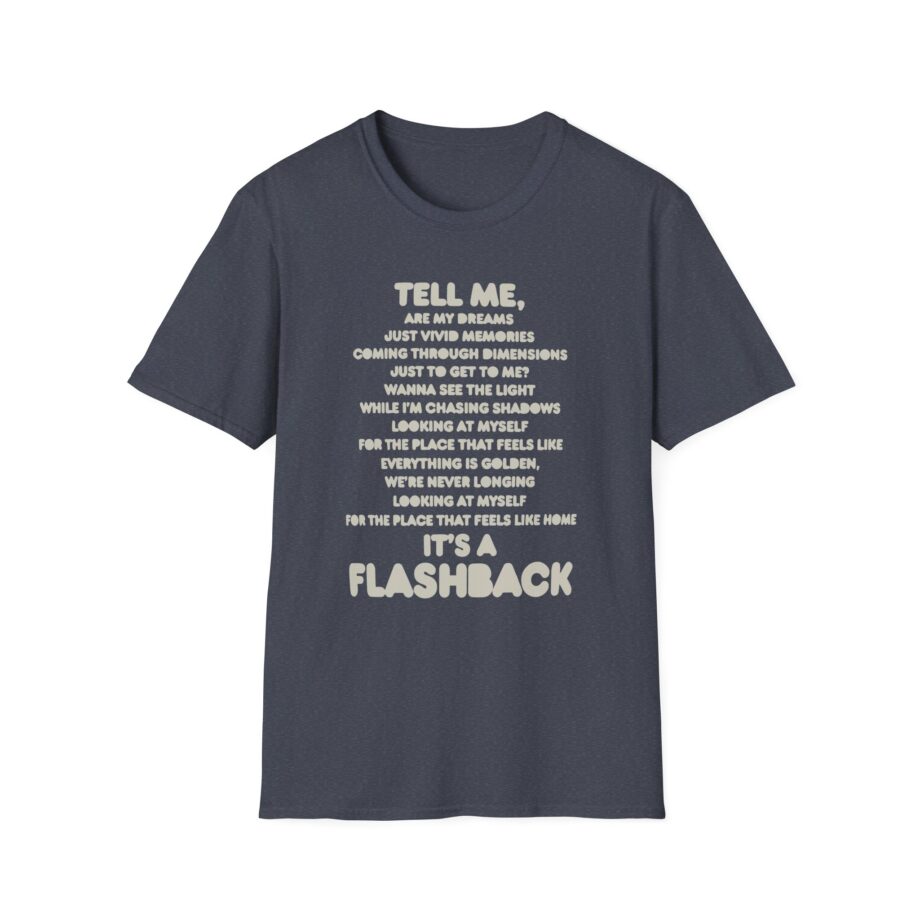 Wakaan Liquid Stranger Flashback Unisex Softstyle T-shirt