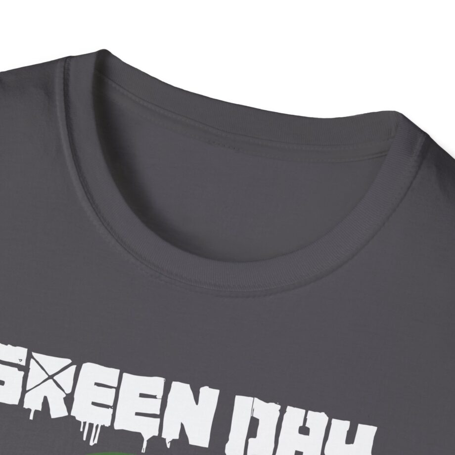 Green Day Gas Mask Unisex Softstyle T-shirt