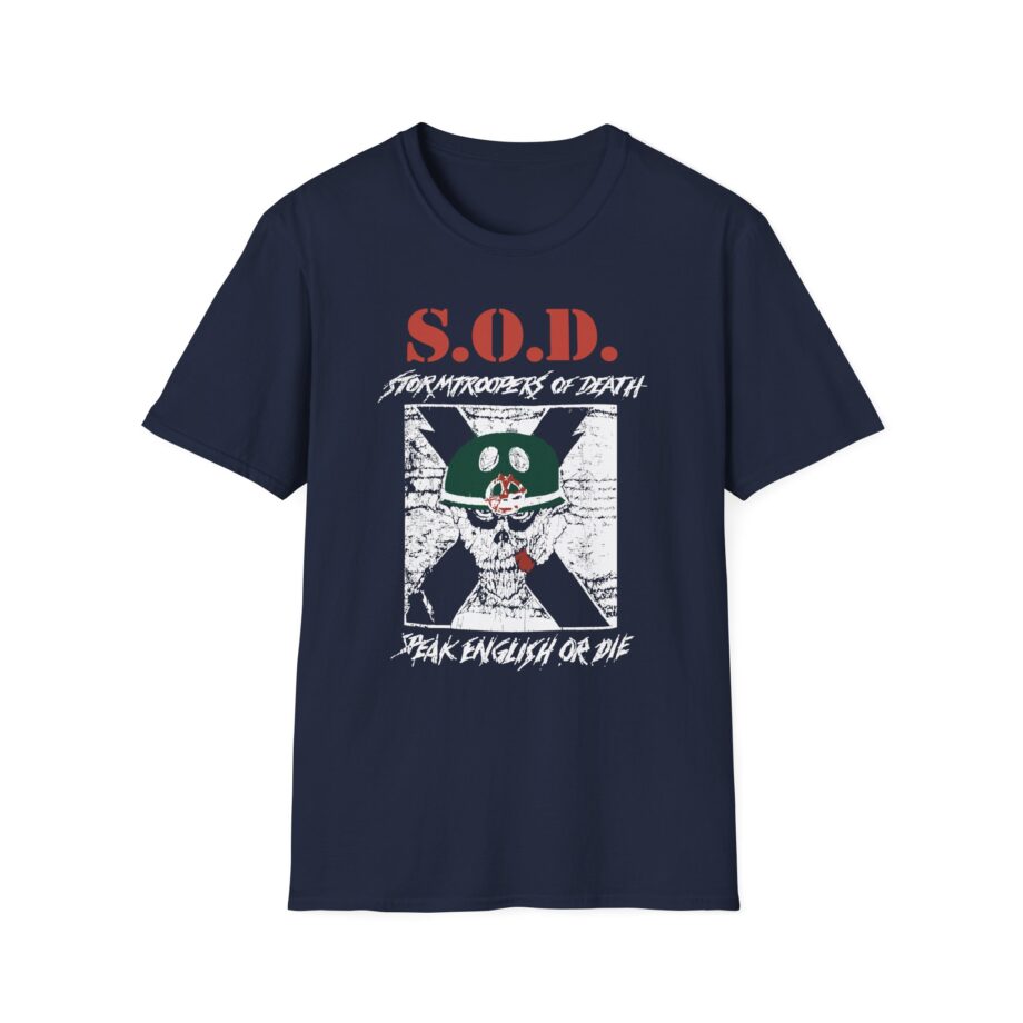 Vintage 80’s Sod Stormtroopers of Death Unisex Softstyle T-shirt