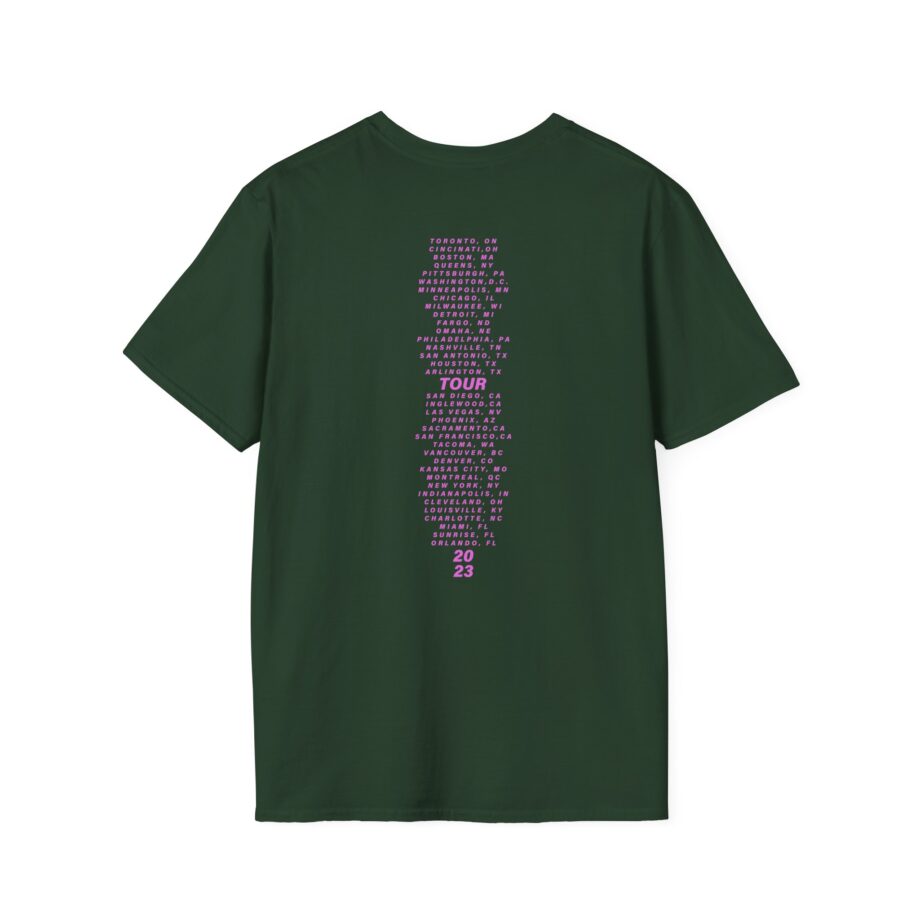 Pink Trustfall Praise Unisex Softstyle T-shirt