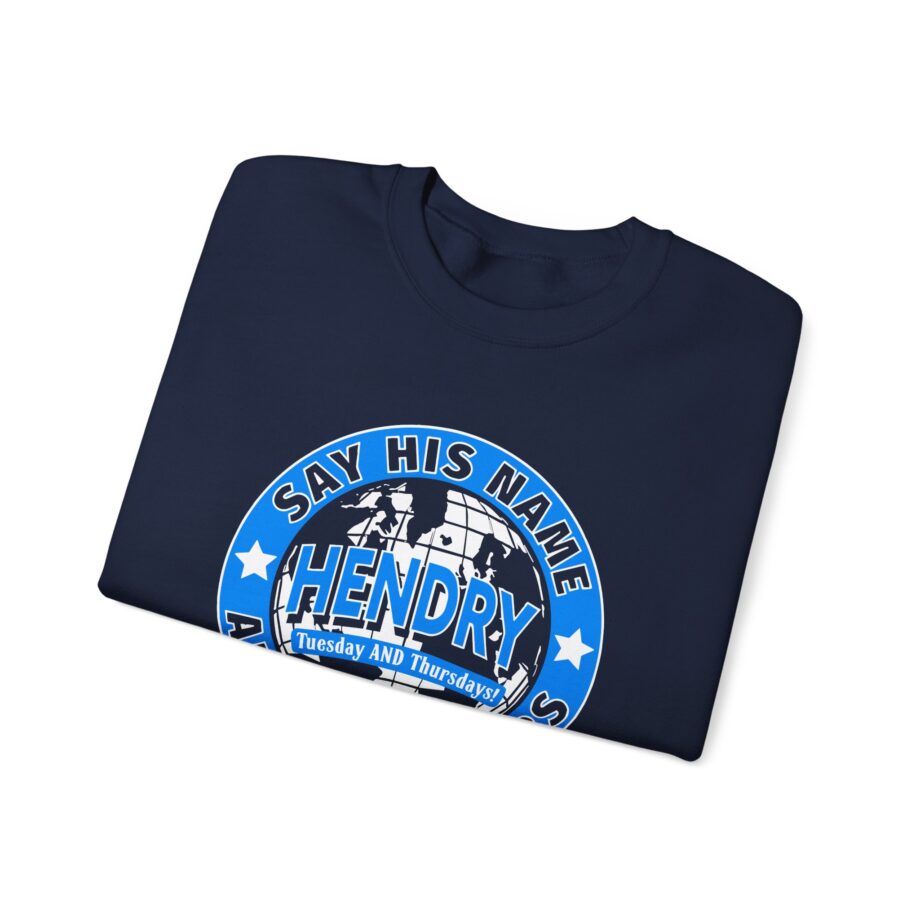 Say His Name Joe Hendry Unisex Heavy Blend™ Crewneck Sweatshirt