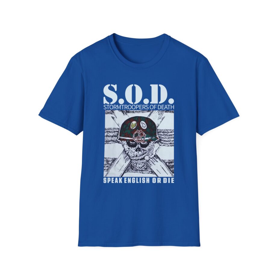 S.o.d. Stormtroopers of Death Band Unisex Softstyle T-shirt