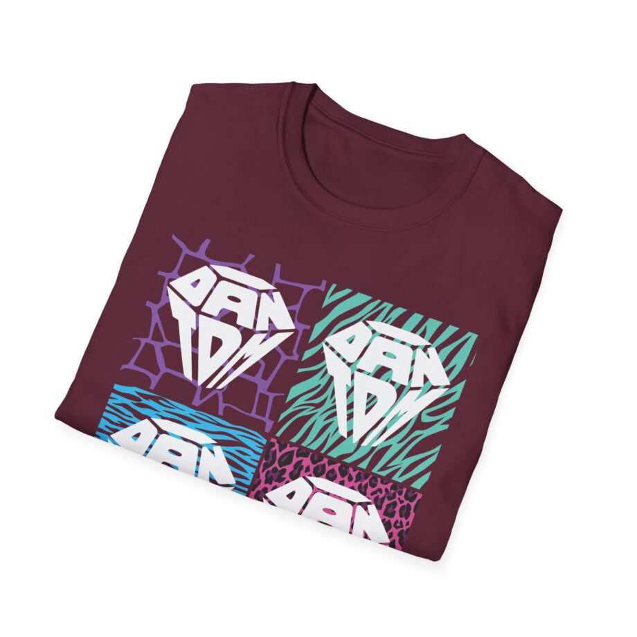 Dan Tdm Hair Metal Diamonds Unisex Softstyle T-shirt