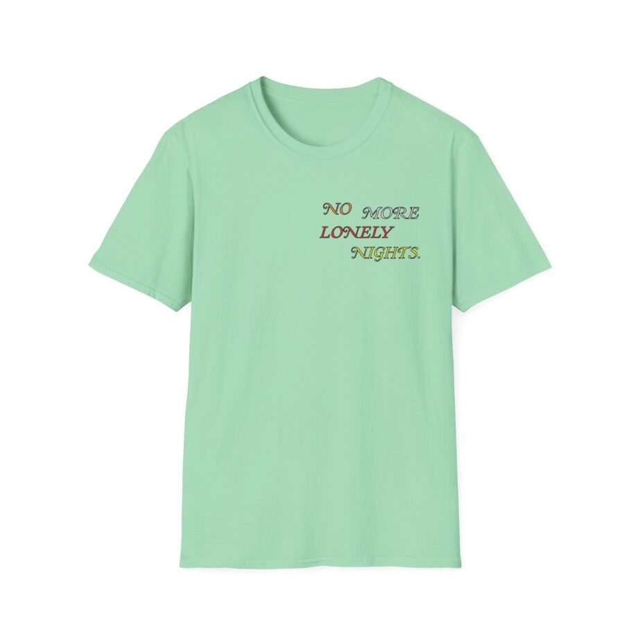 6lack No More Lonely Nights Crayon Unisex Softstyle T-Shirt
