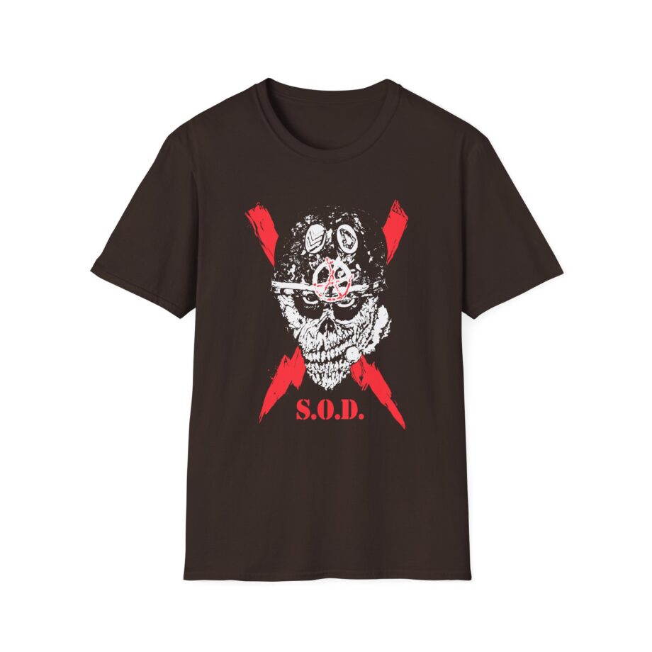 Sod, Stormtroopers of Death, Metal Band Unisex Softstyle T-shirt
