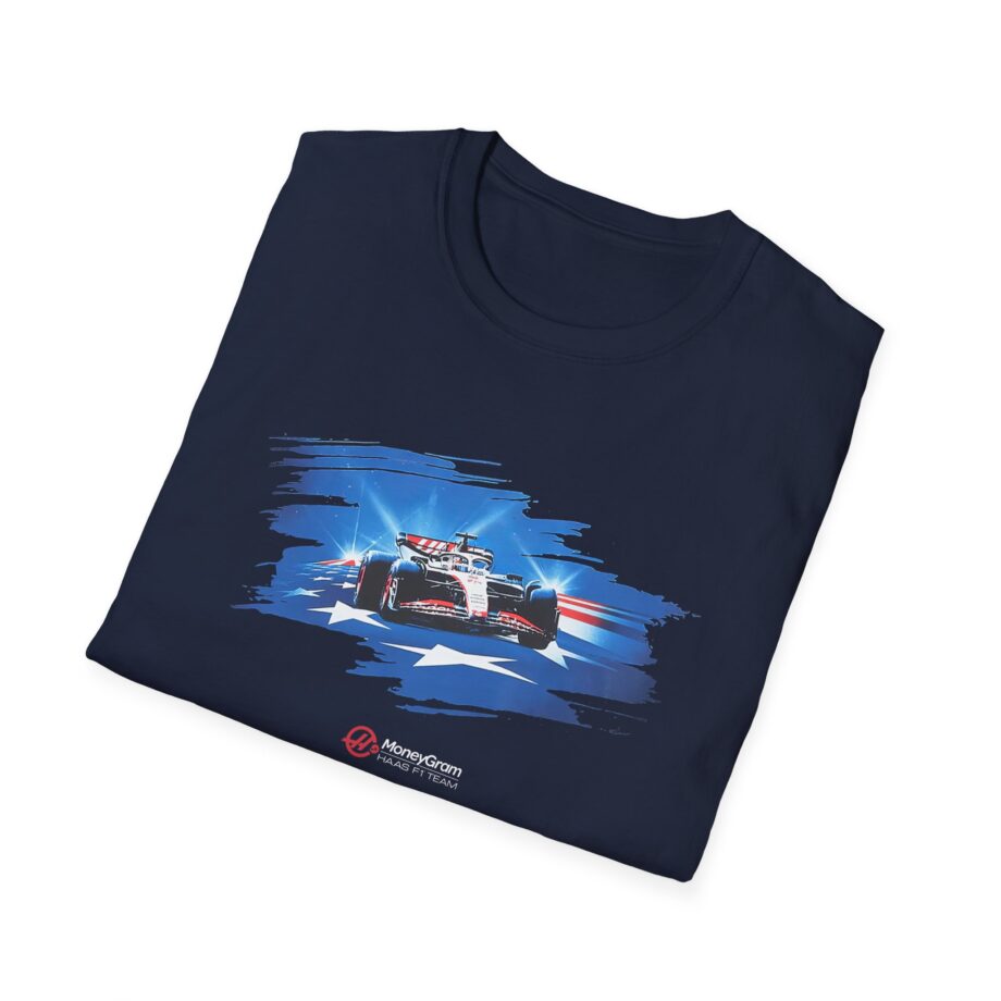 Haas F1 Usa Unisex Softstyle T-Shirt