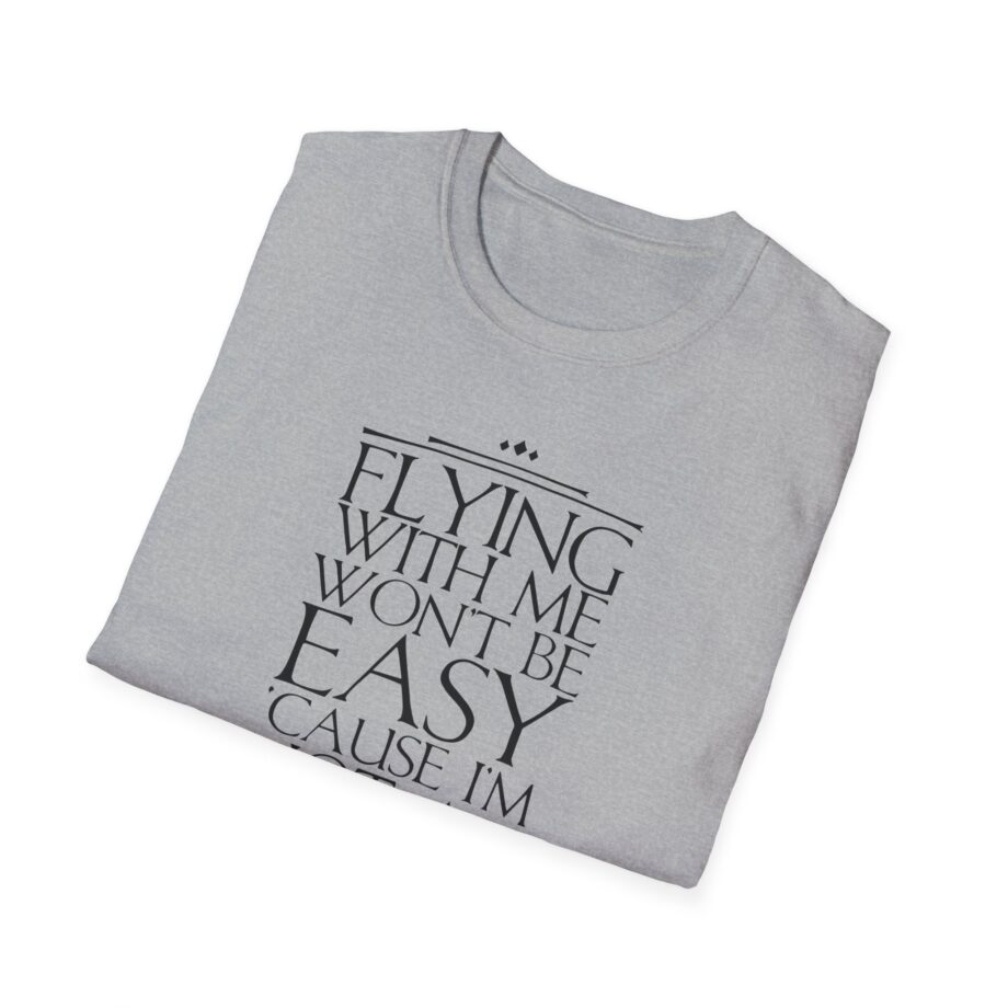 Halestorm Flying With Me Won't Be Easy 'cause I'm Not an Angel Unisex Softstyle T-Shirt