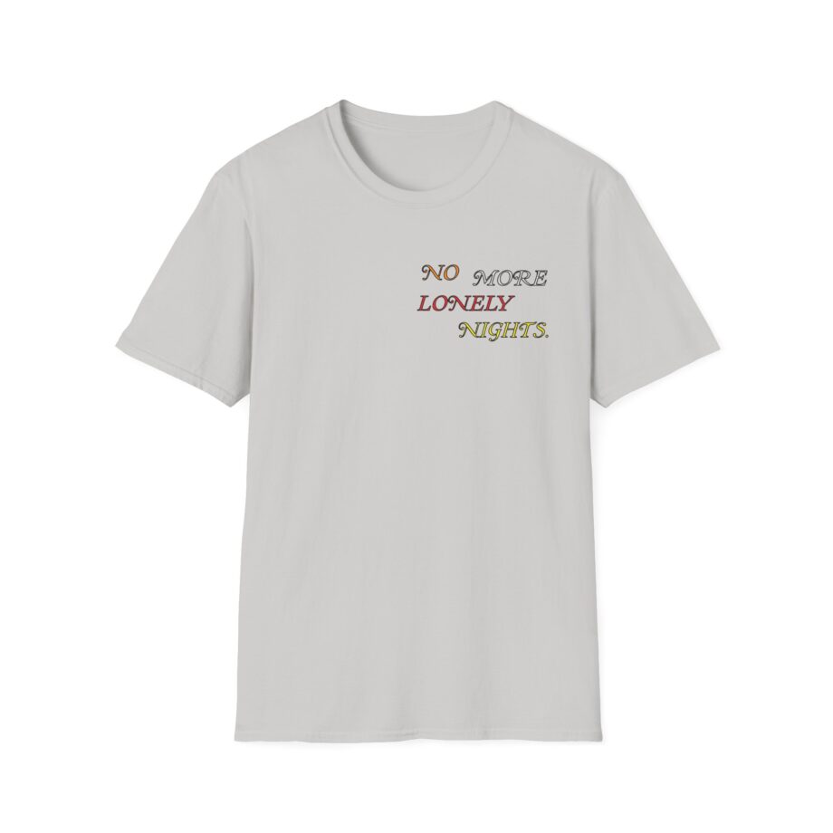 6lack No More Lonely Nights Crayon Unisex Softstyle T-Shirt