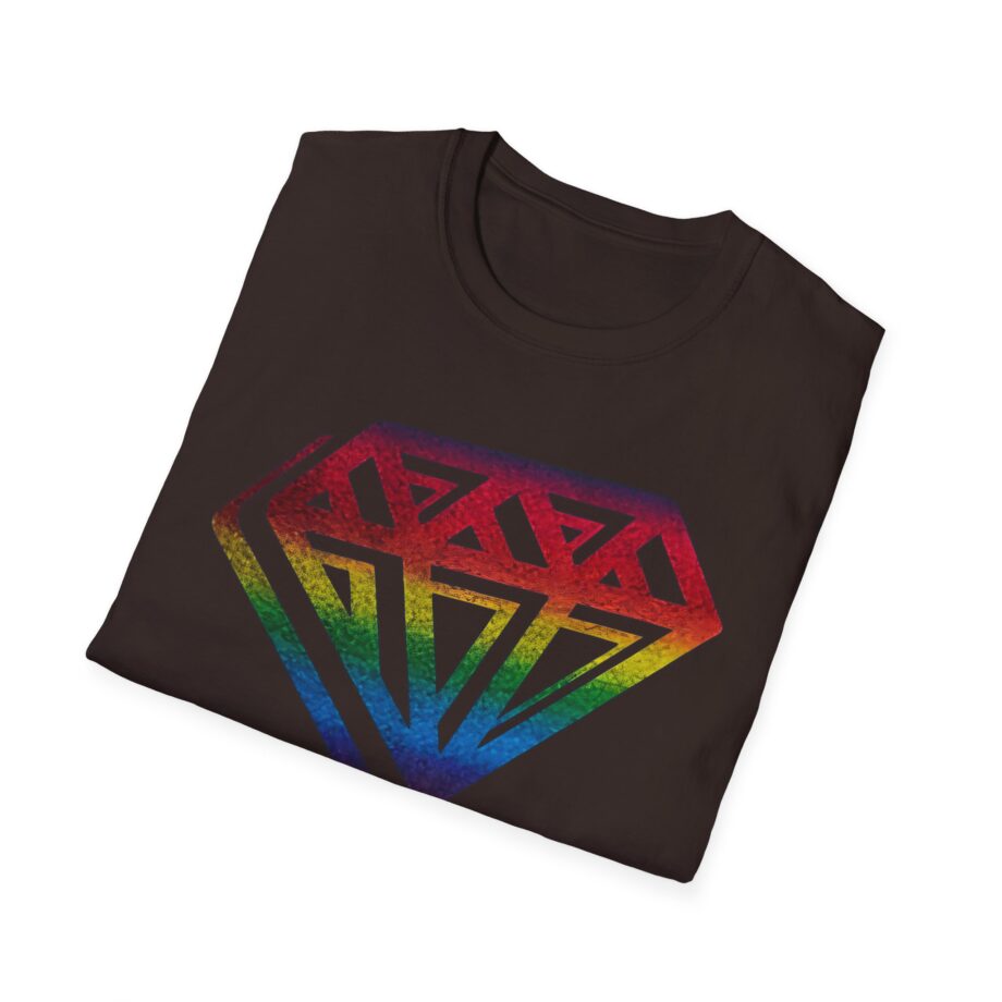 Dan Tdm Graffiti Rainbow Unisex Softstyle T-shirt