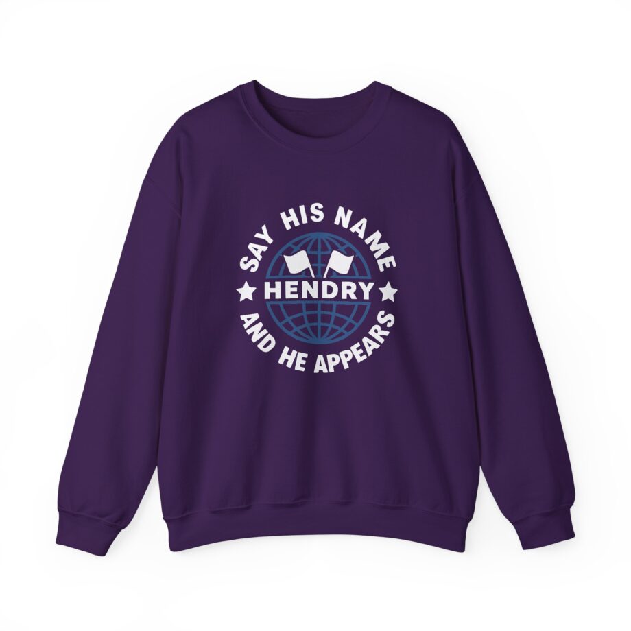 Say His Name Joe Hendry Unisex Heavy Blend™ Crewneck Sweatshirt