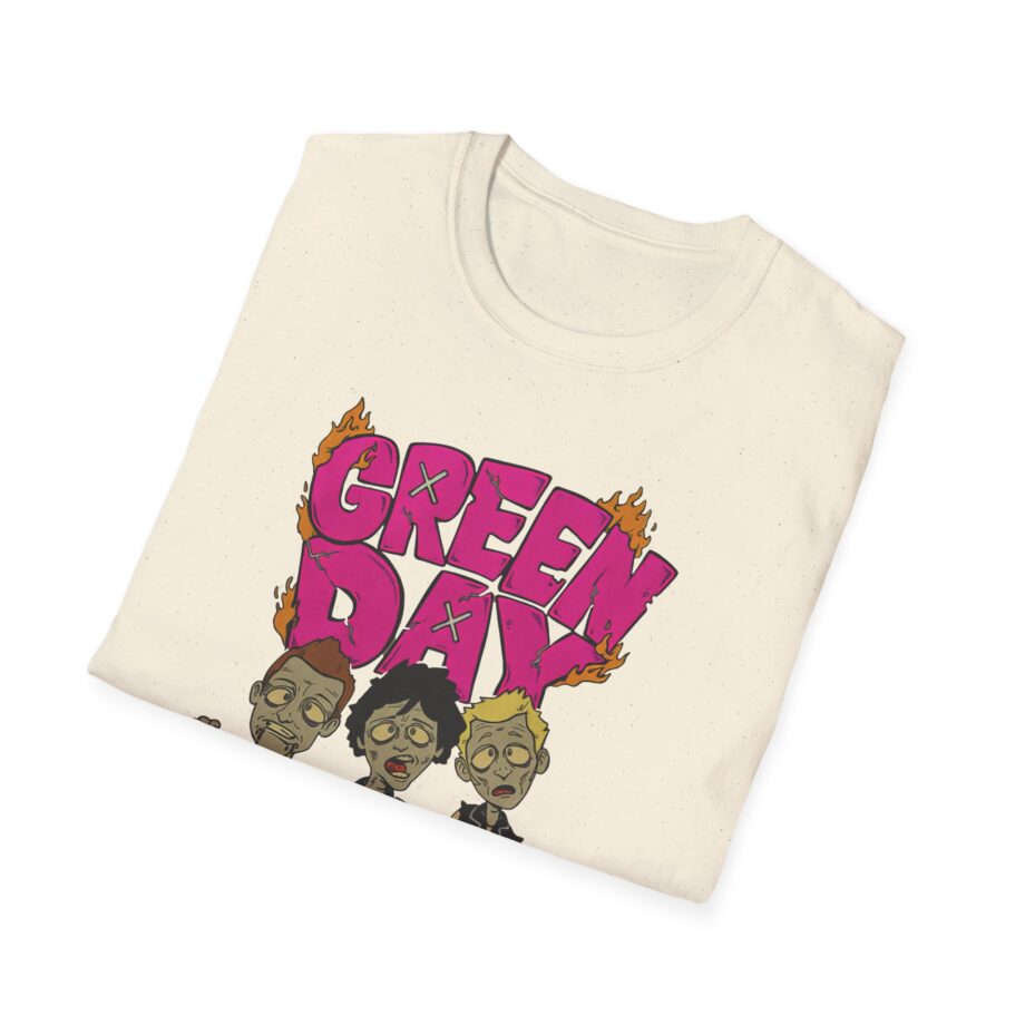 Green Day Walking Green Day Zombie Unisex Softstyle T-shirt